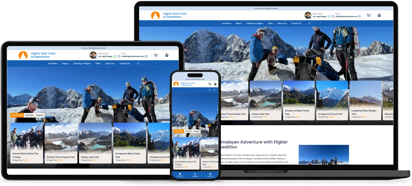 Higher Path website
