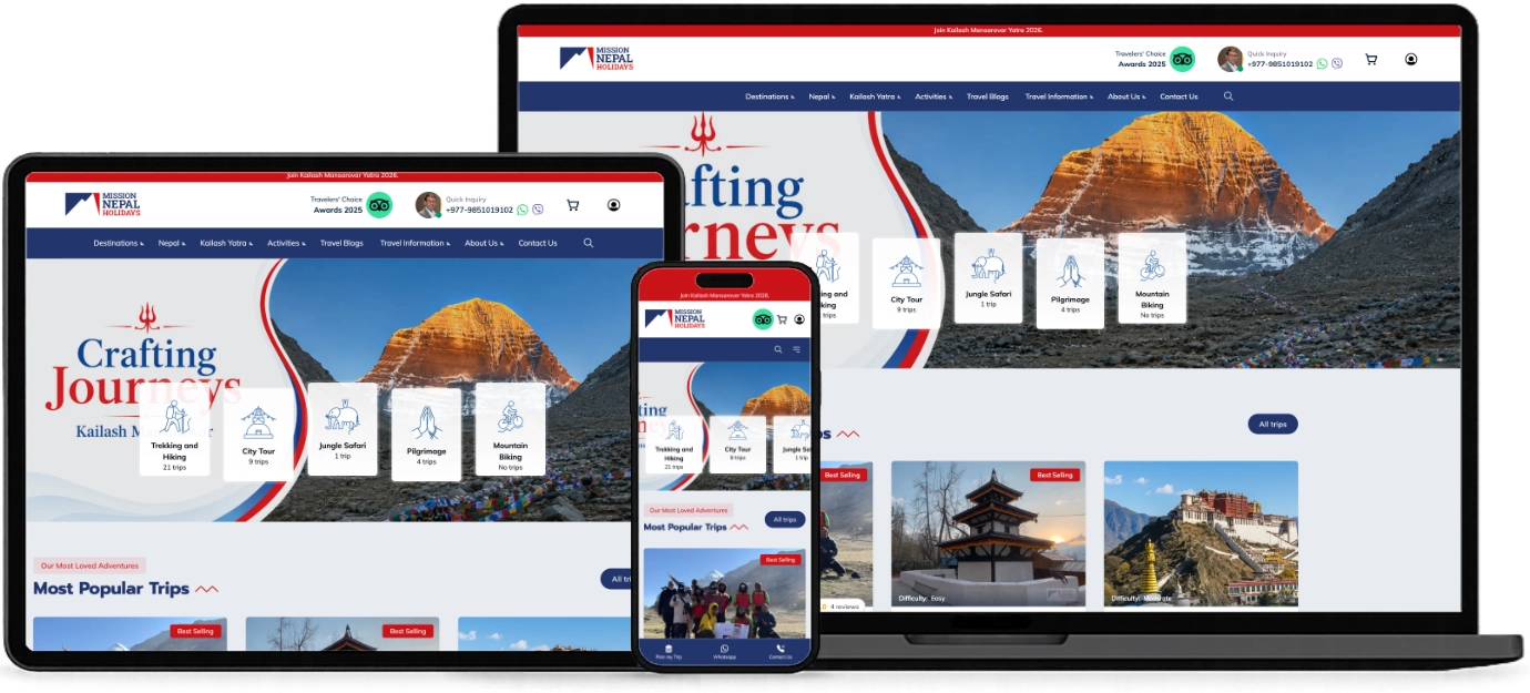 Kailash Yatra website